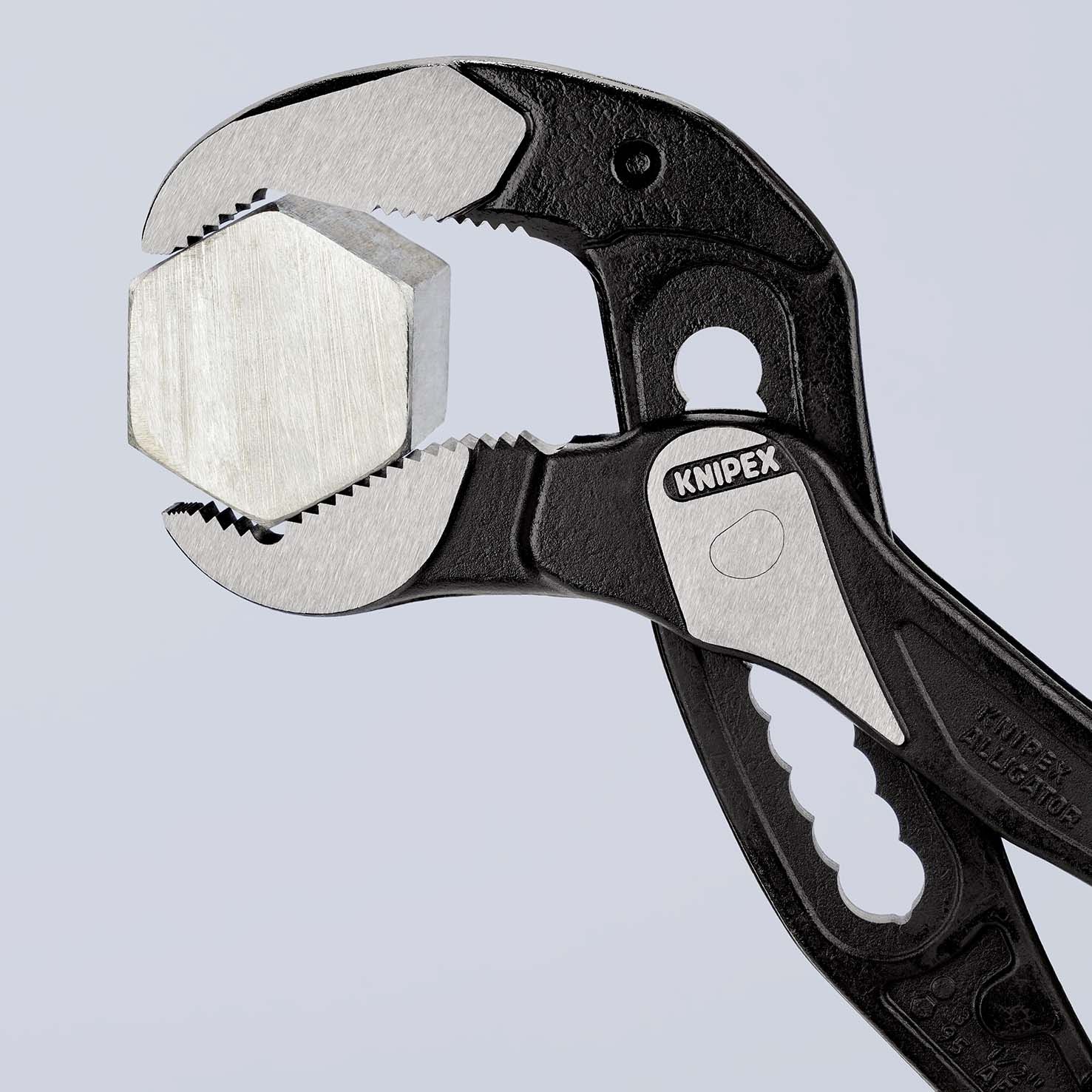 KNIPEX Alligator® XL Rohr- und Wasserpumpenzange mit rutschhemmendem