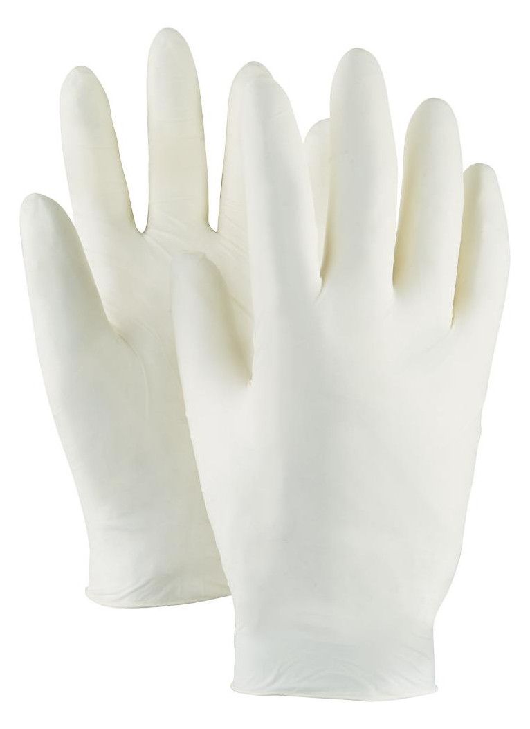 Latex-Einweghandschuh, natur