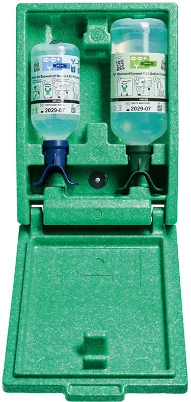 Augennotfallstation Duo, pH neutr.m.Fl.1000/500ml