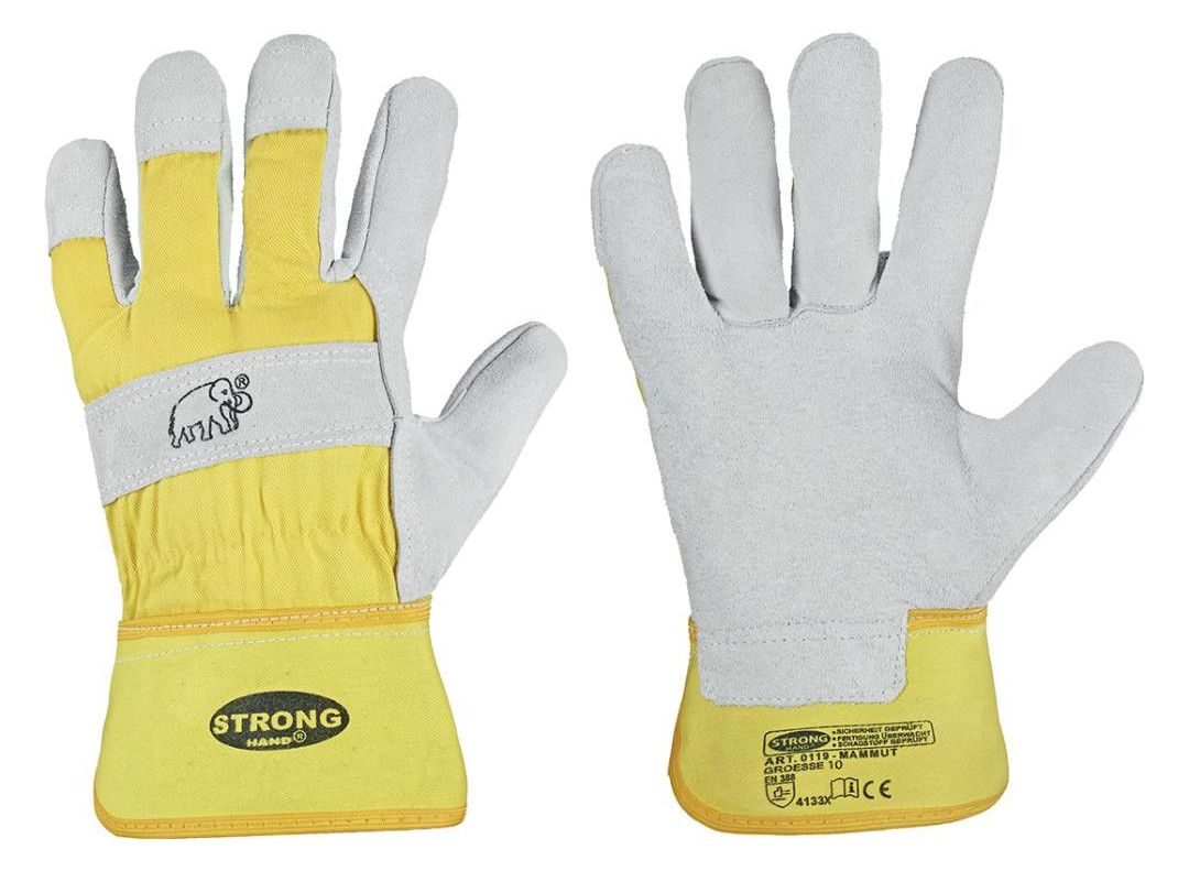 Spaltlederhandschuh, superweich