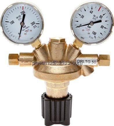 Leitungsdruckregler 1 - 50bar für Luft/Stickstoff bis 200 bar