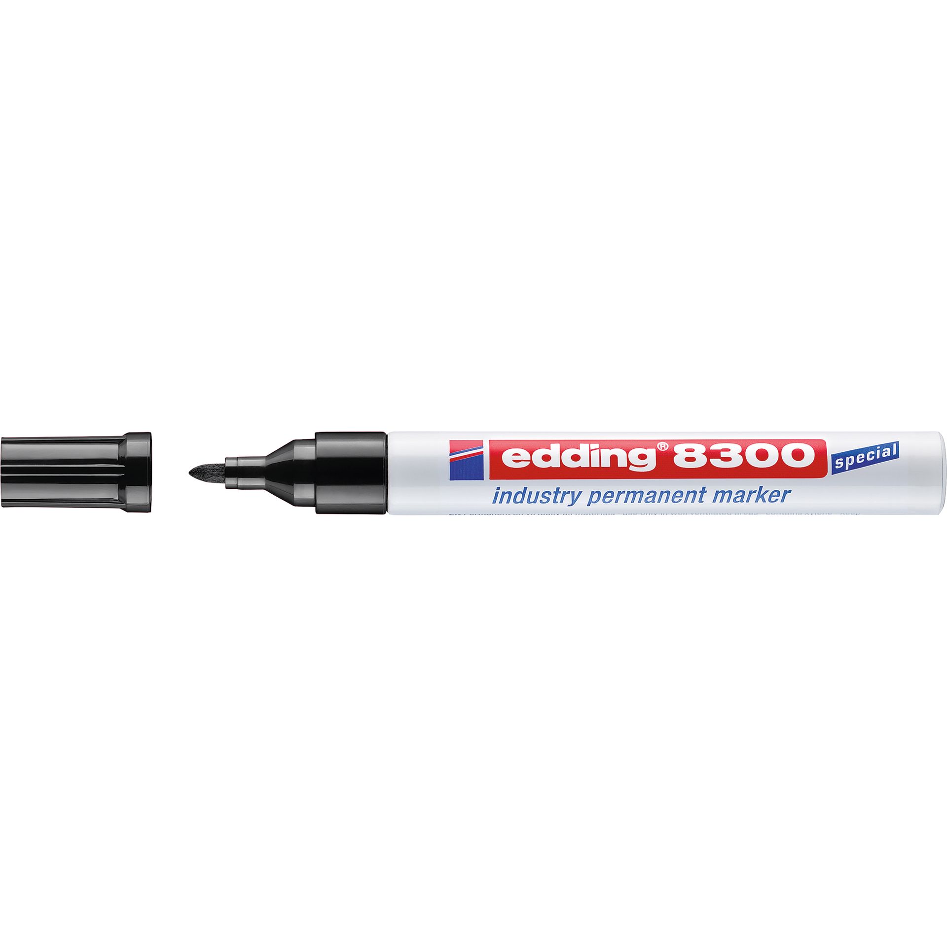 Industrie-Permanentmarker8300 schwarz edding
