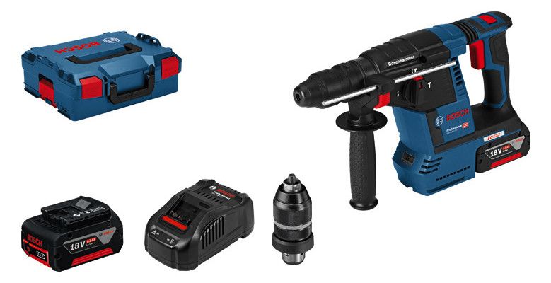 BOSCH Akku-Bohrhammer in L-Boxx