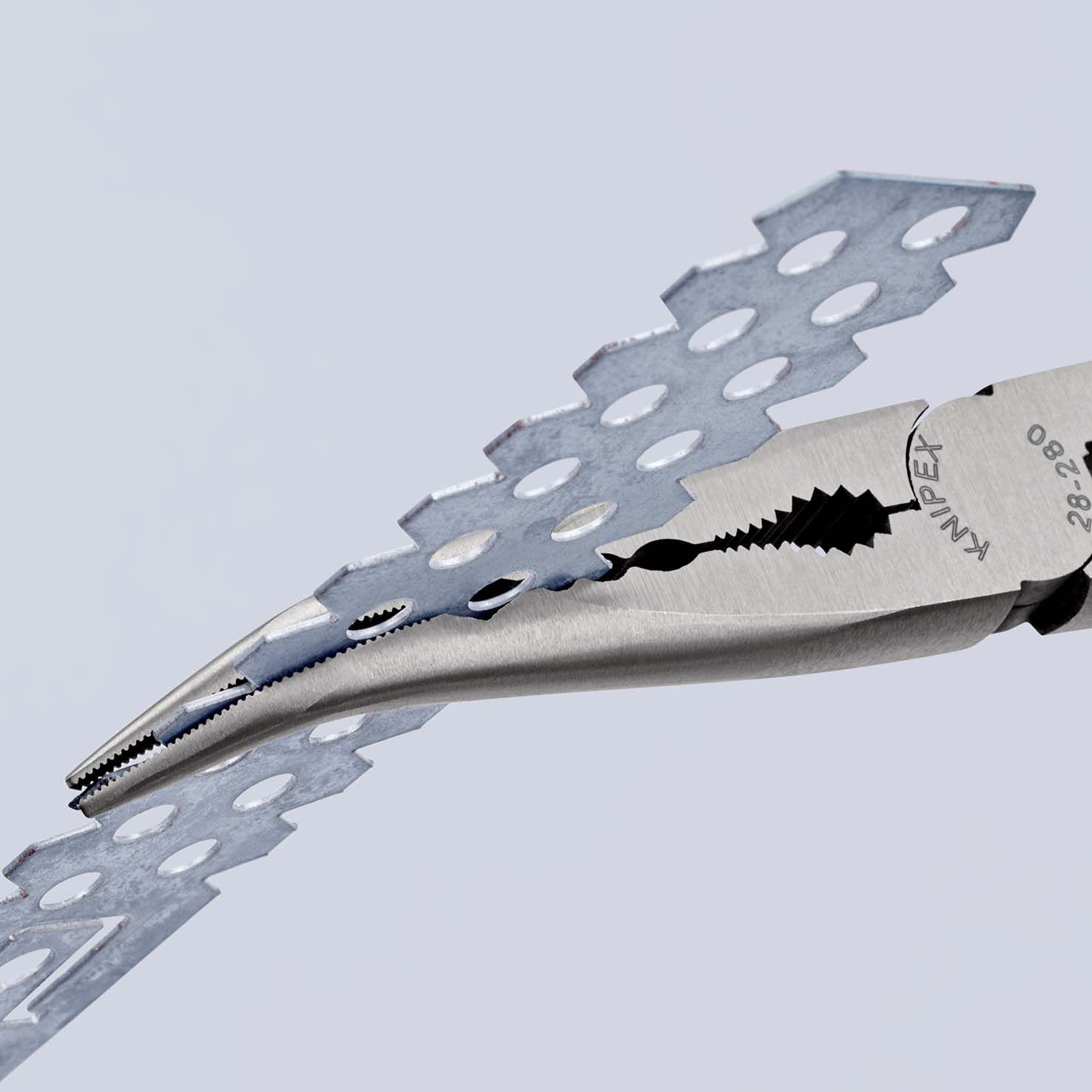 KNIPEX Montierzange mit Querprofilen mit Kunststoff überzogen