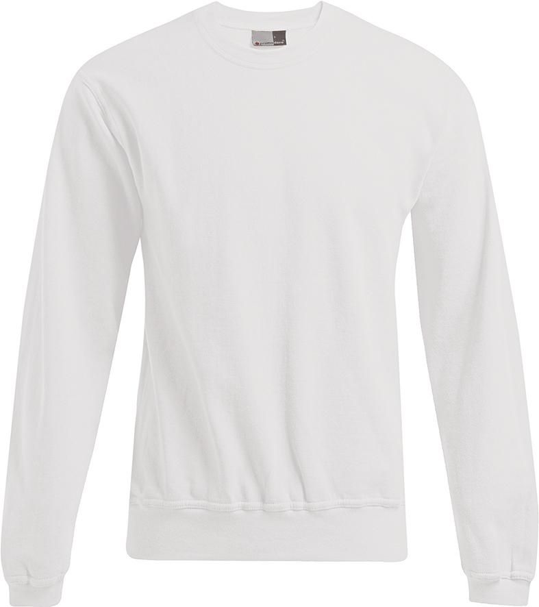 PROMODORO Men's Sweater 80/20 white Gr. S