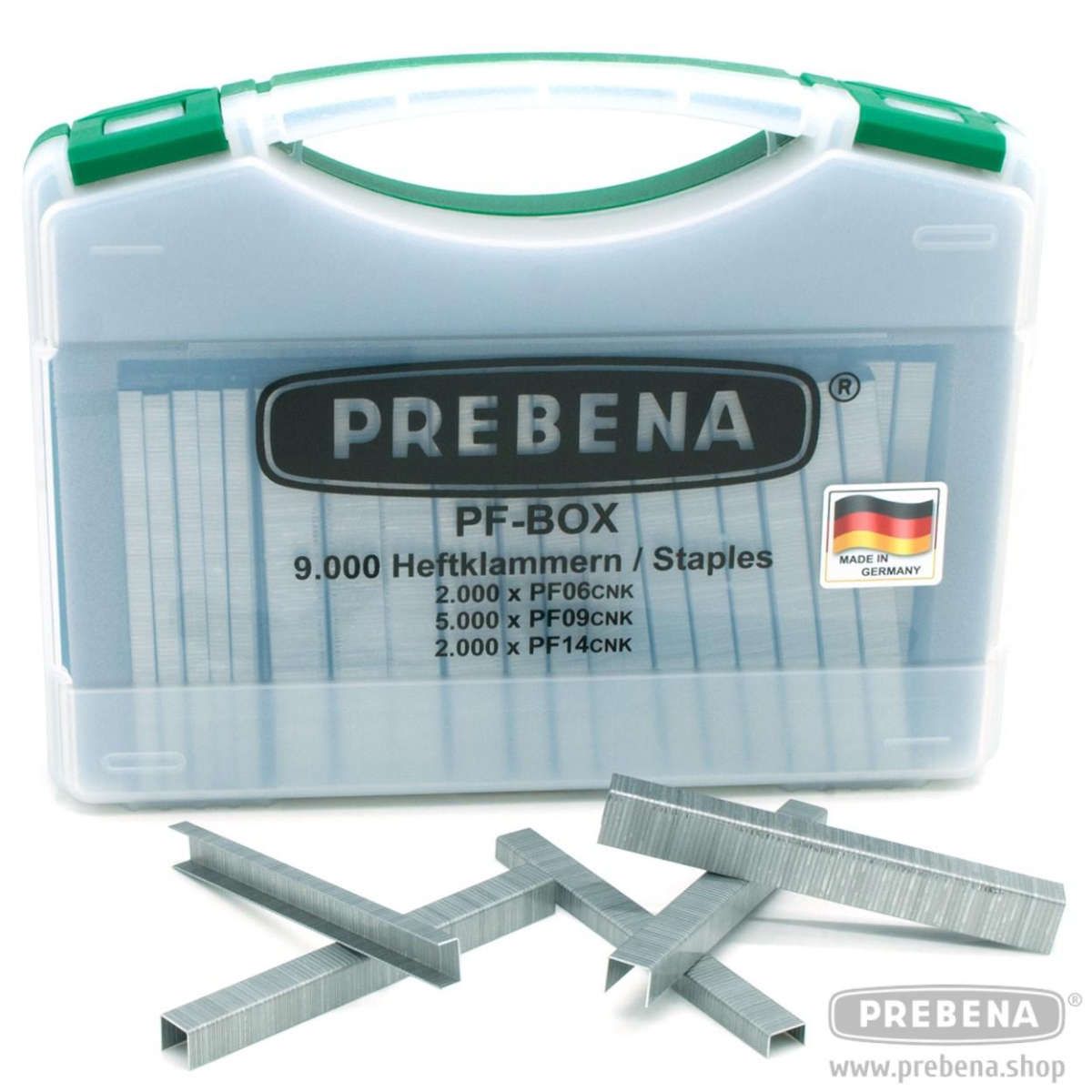 PF-BOX Heftklammern verzinkt