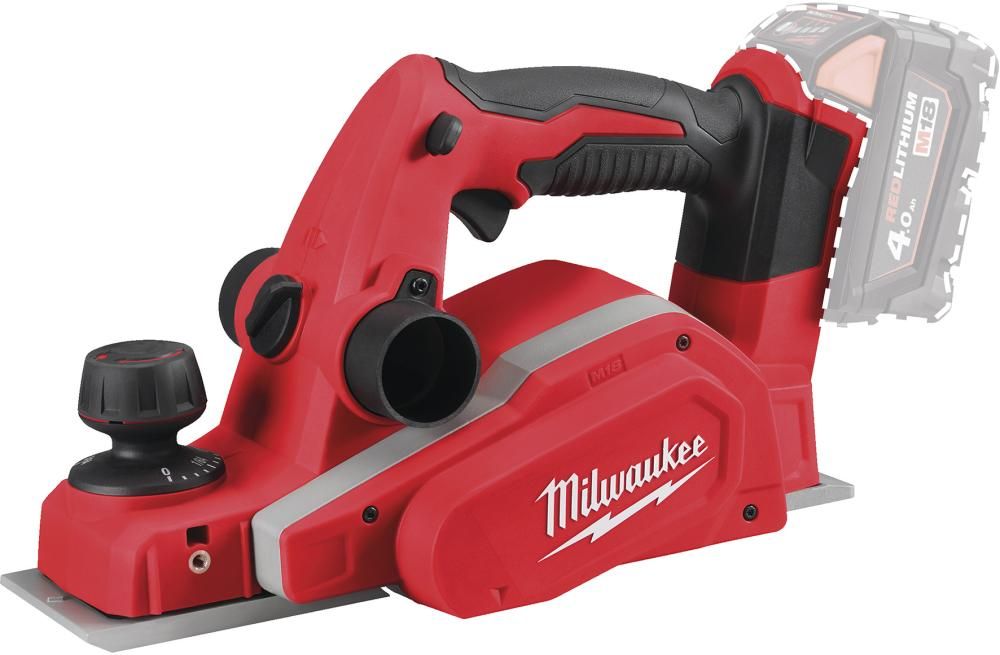 Akku-Hobel solo M18 BP-0 Milwaukee ohne Akku ohne Ladegerät Karton