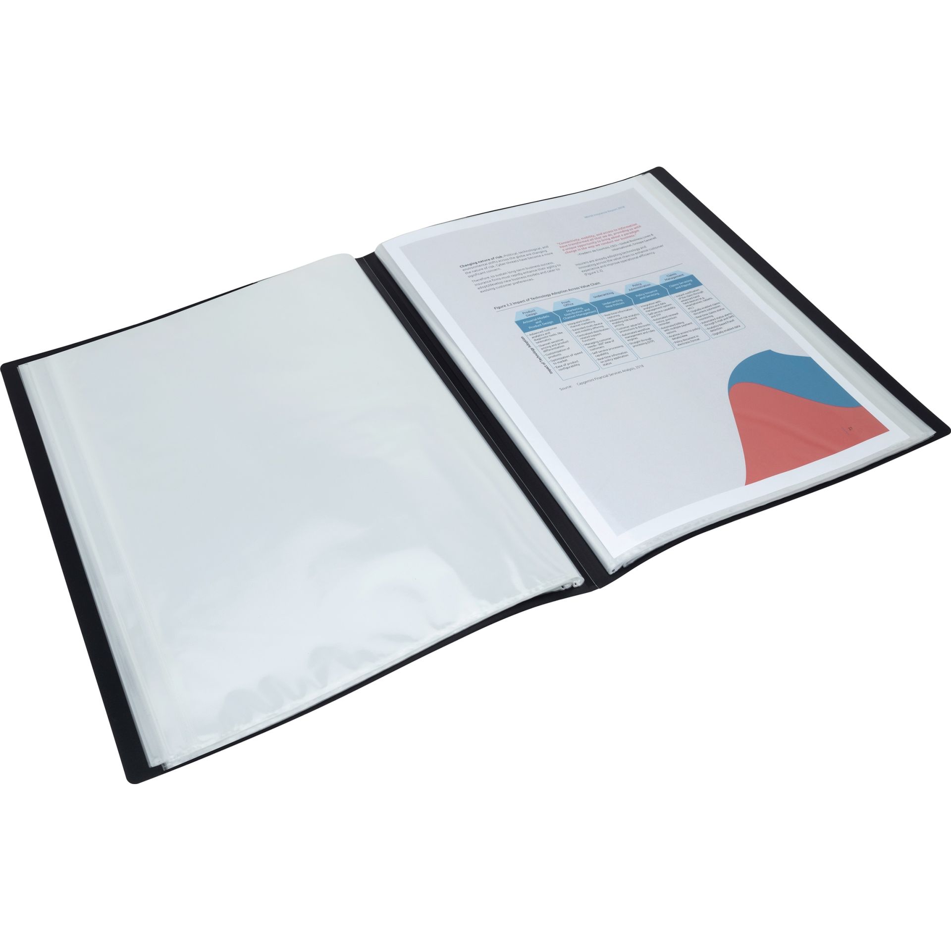 Sichtbuch Germ-Savvy A4 100Hüllen schwarz 2St.