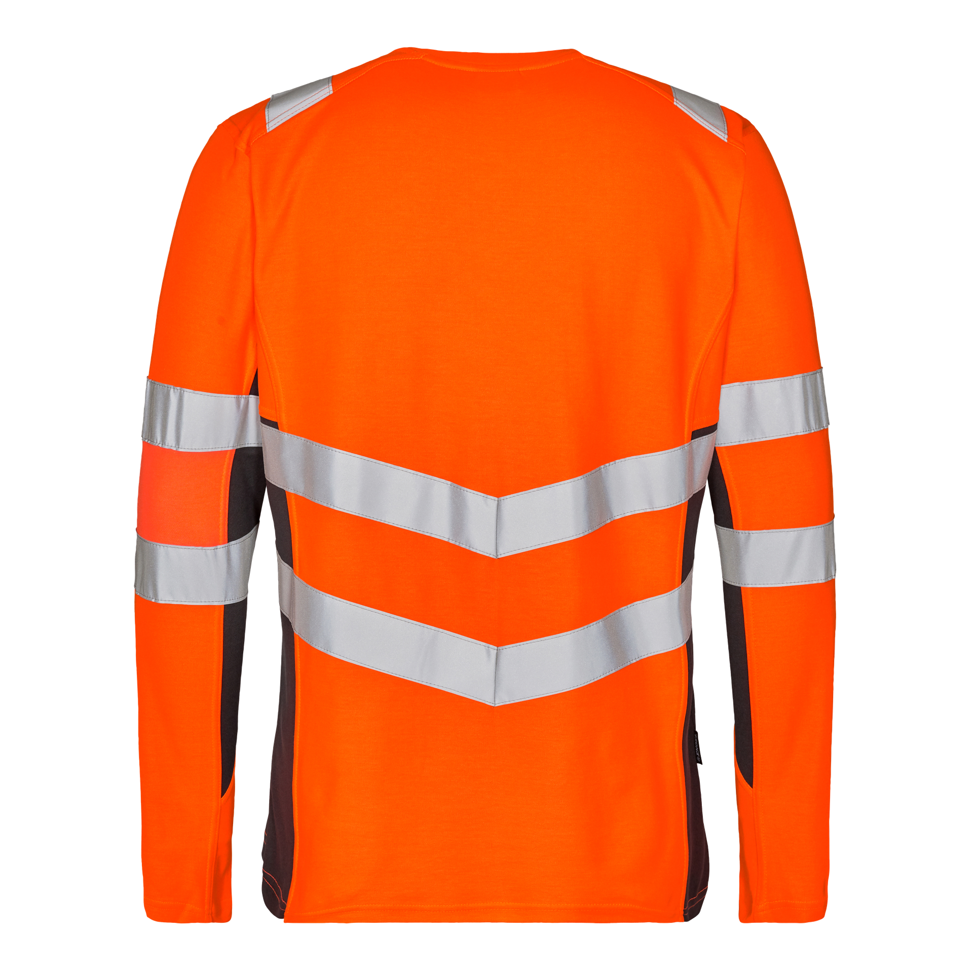 Safety Langarm-Shirt Orange/Anthrazit Grau, Gr. XS
