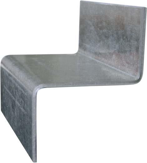 Zentrierblech einzeln für Holme 50 mm Fachlast 2009kg Fachlast 2009kg