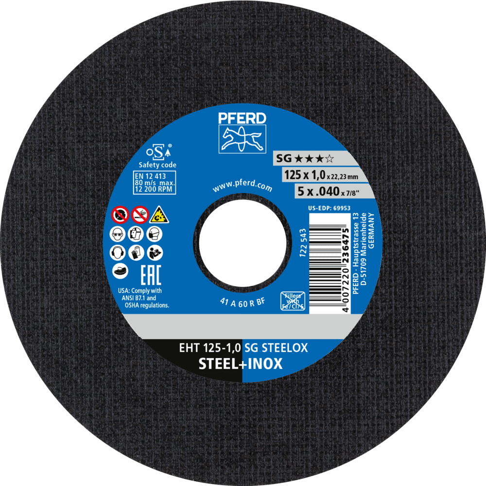 PFERD Trennscheiben EHT 125-1,0 SG STEELOX (5)