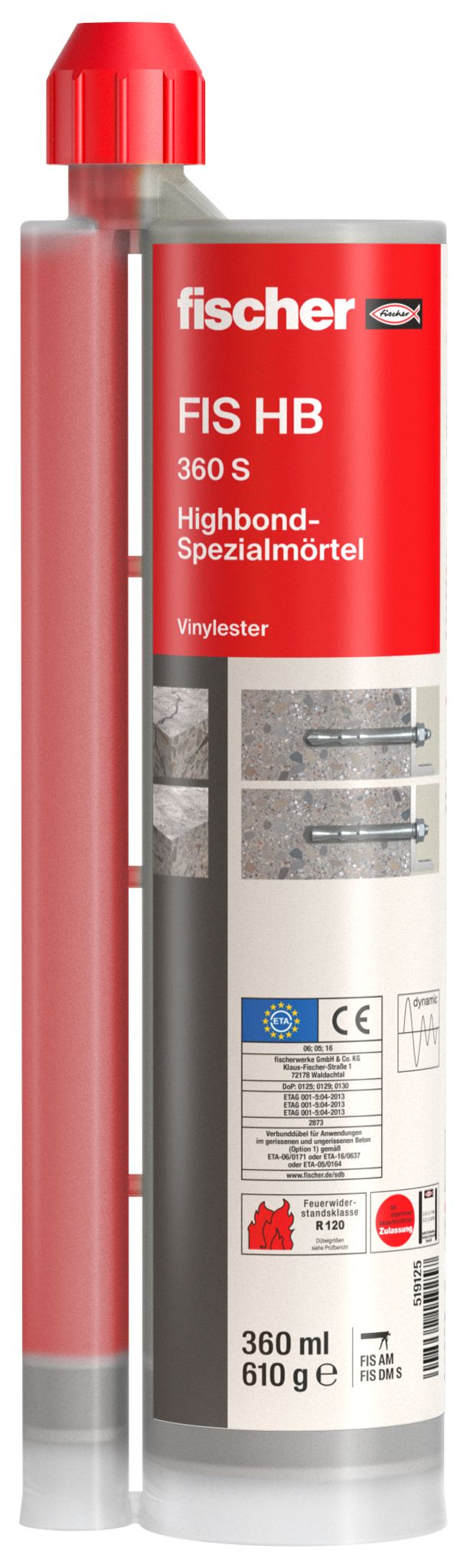 Highbond-Spezialmörtel FIS HB 360 S
