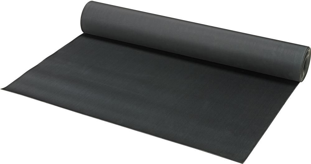 Feinriefenmatte CLASSIC SBR, schwarz, 3mm, 1200mm 10m FORTIS