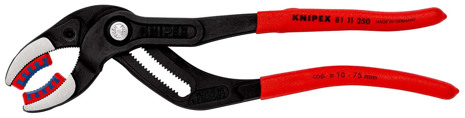 KNIPEX Siphon- und Connectorenzange "SpeedGrip" mit rutschhemmendem