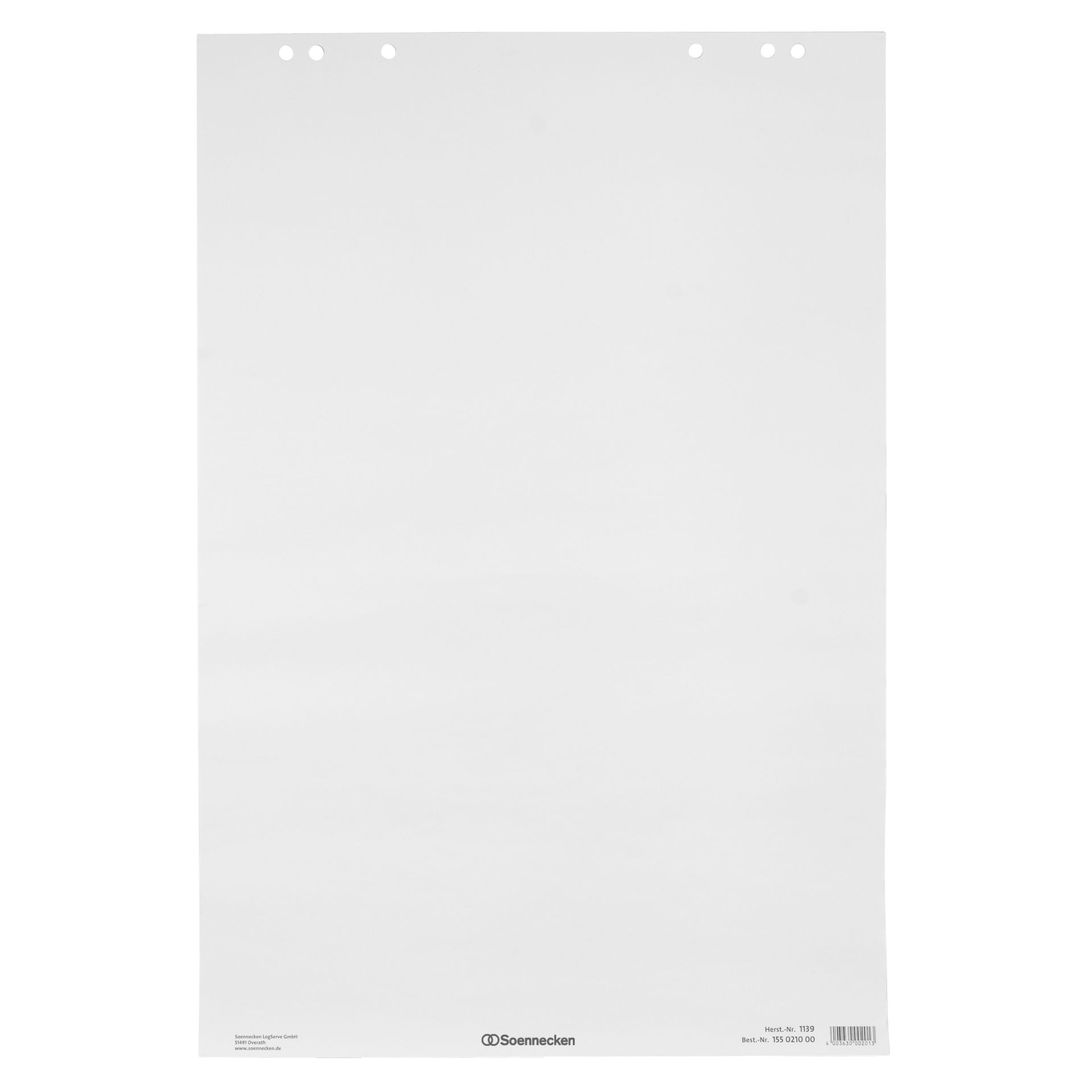 Flipchartblock 68x99cm 20Bl. blanko 10 St./Pack.