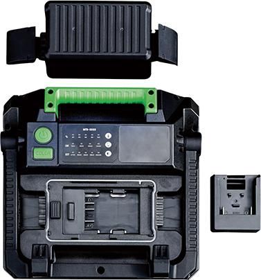 LED-Lichtstrahler Taurus MultiBattery 5.000Lm mit verschiedene Adapter Regulierung Lichtstroms