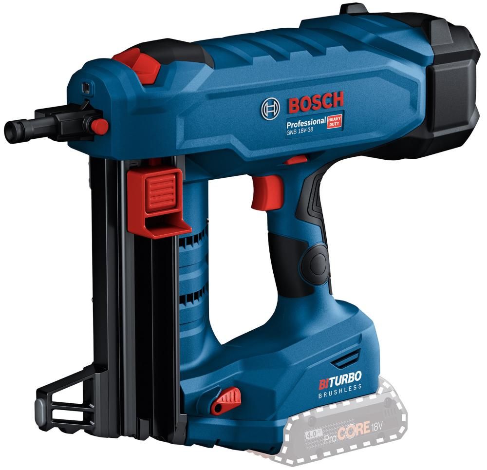 Akku-Betonnagler solo GNB 18V-38 Bosch ohne Akku ohne Ladegerät XL-Boxx