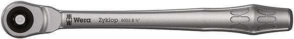 Durchsteck-Knarre 3/8" ZYKLOP metal push Wera