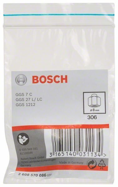 Bosch Spannzange mit Spannmutter