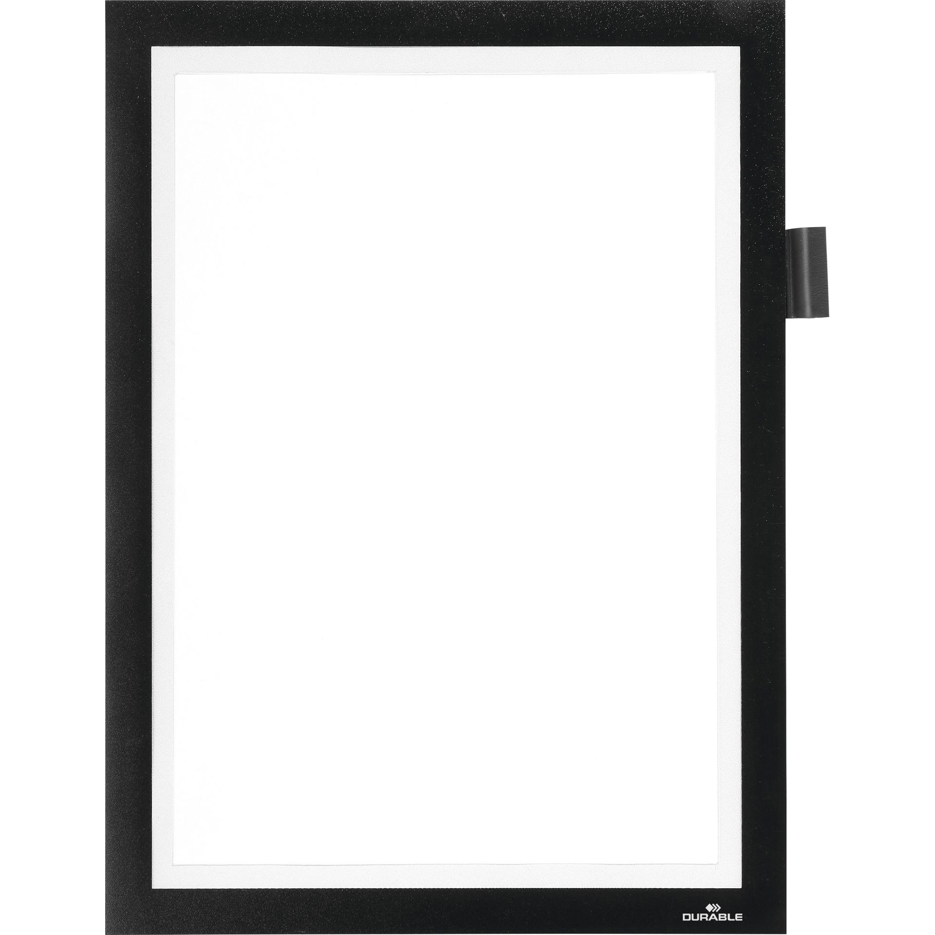 Informationsrahmen DIN A4 magnetisch schwarz