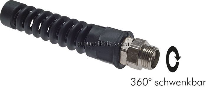 Gerade Drehverschraubung für SPK..PU G 1/4"-8x5mm