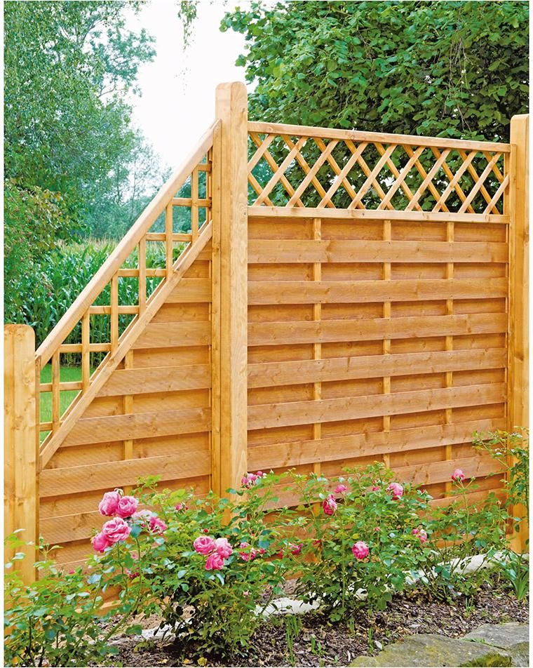 SUNLINE-Serie Ranki 90 x 180 cm Rahmen 45 x 45 mm, pinienfarbig lasiert