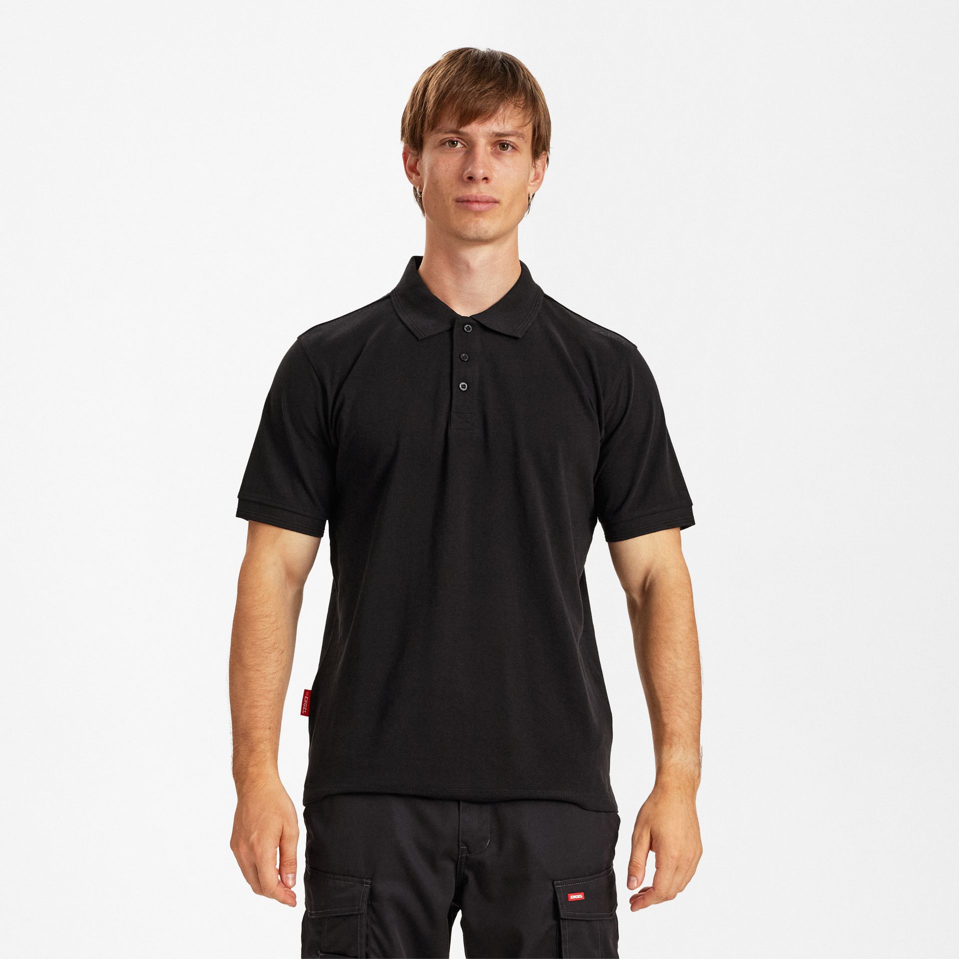 Extend Poloshirt Schwarz, Gr. XXS