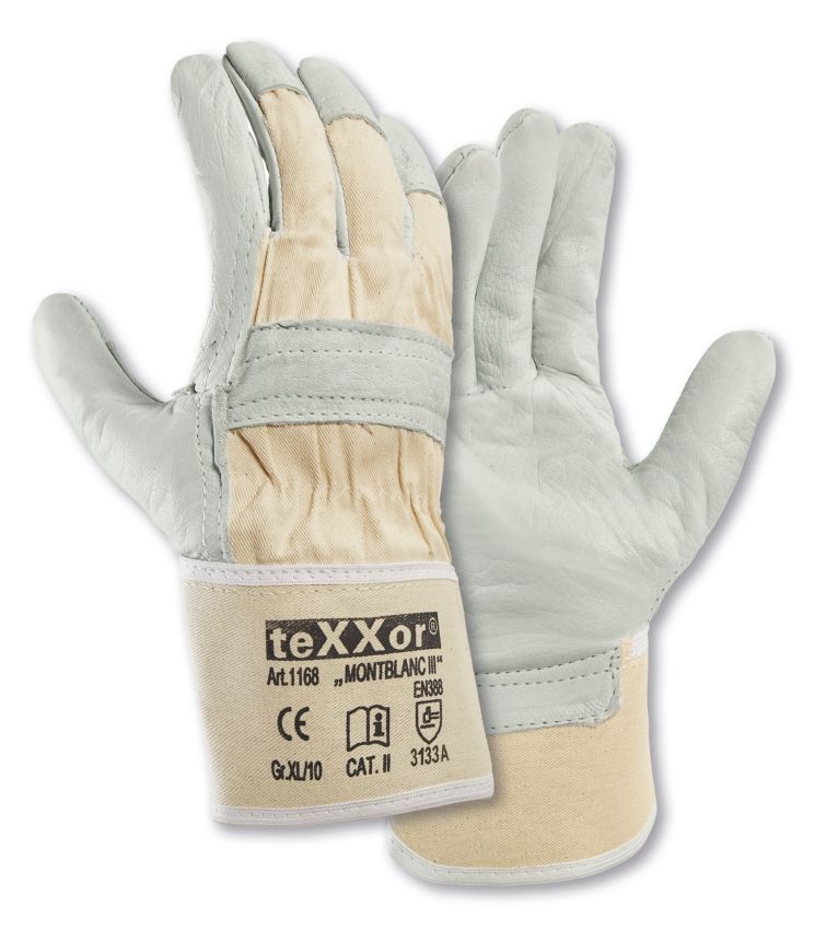 teXXor® Rindvollleder Handschuhe MONTBLANC III Gr.
