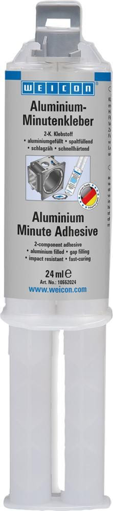 Alu-Minutenkleber 24 ml Epoxy Klebstoff Weicon