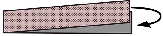 Schleifbandhalter 125 x 25mm, Kunststoff Schnellspannvorrichtung