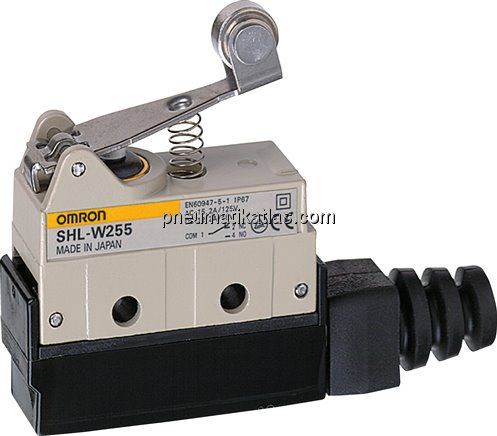 Omron Subminiaturschalter, kurzer Rollenhebel