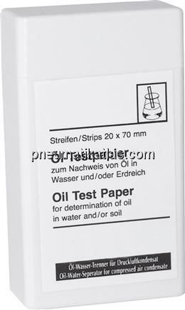 Testpapier (50 Stk.) für Öl-Wasser-Trenner