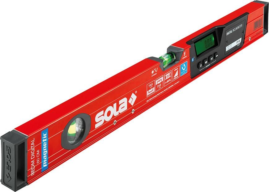 Digitale Wasserwaage REDM 30 digital mit Magnet Sola