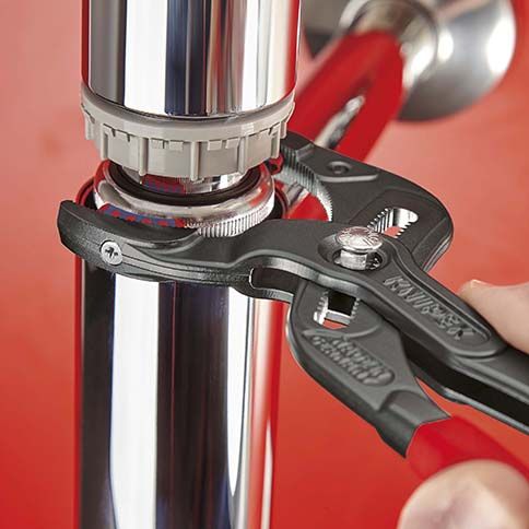 KNIPEX Siphon- und Connectorenzange "SpeedGrip" mit rutschhemmendem