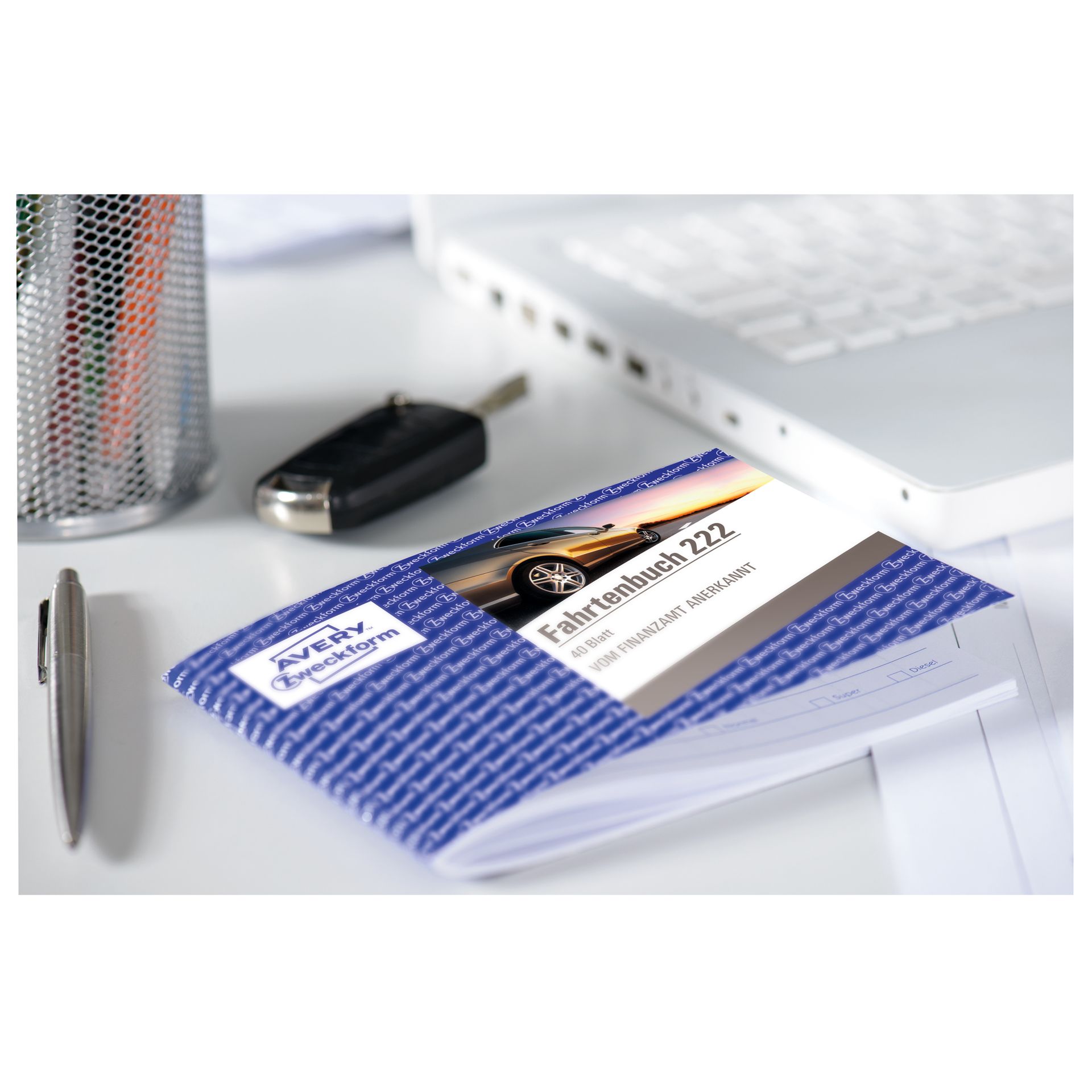 Fahrtenbuch DIN A6 quer 56Blatt