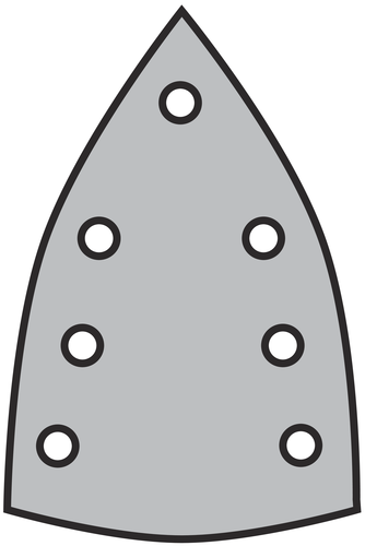 Klingspor PS 33 CK Streifen kletthaftend