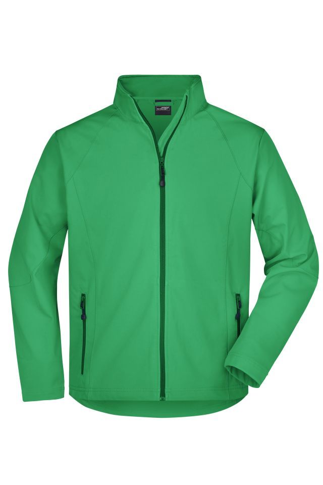 Men's Softshell Jacket Modische Softshelljacke grün, Gr. S