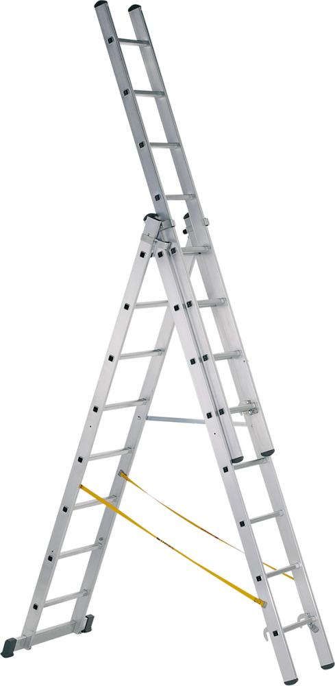 Mehrzweckleiter Skymaster X 3x8 Sprossen Leiterlänge max 5,80 m Arbeitshöhe 6,55 m ZARGES