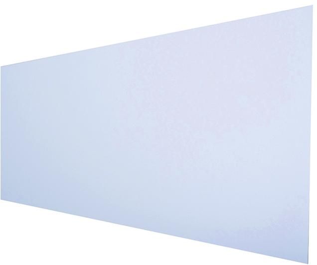 FARÖ-Serie Zaunlamelle WEIß 6 x 329 x 1792 mm HPL-Steckzaunsystem