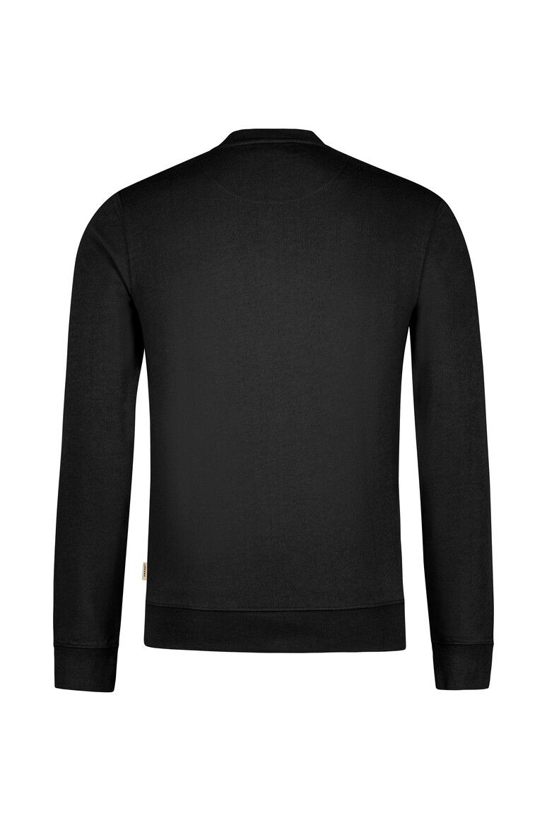 HAKRO Sweatshirt MIKRALINAR® ECO schwarz, 2XL
