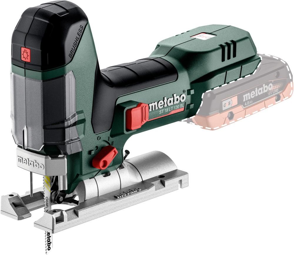 Akku-Stichsaege ST 18 LT 130 BL SE Metaboohne Akku ohne Ladegerät metaBOX