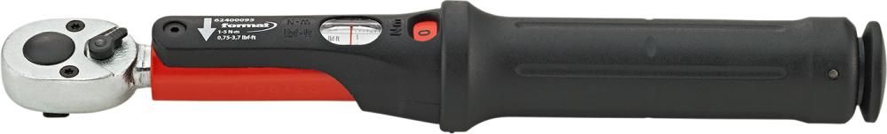 Drehmomentschlüssel mit Hebelumschaltknarre 1-5Nm 1/4" FORMAT