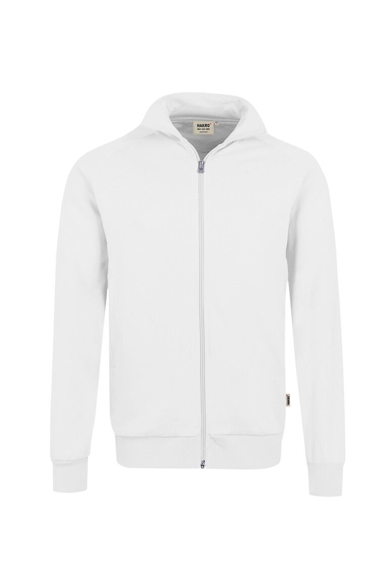 HAKRO Sweatjacke Premium weiß, XS