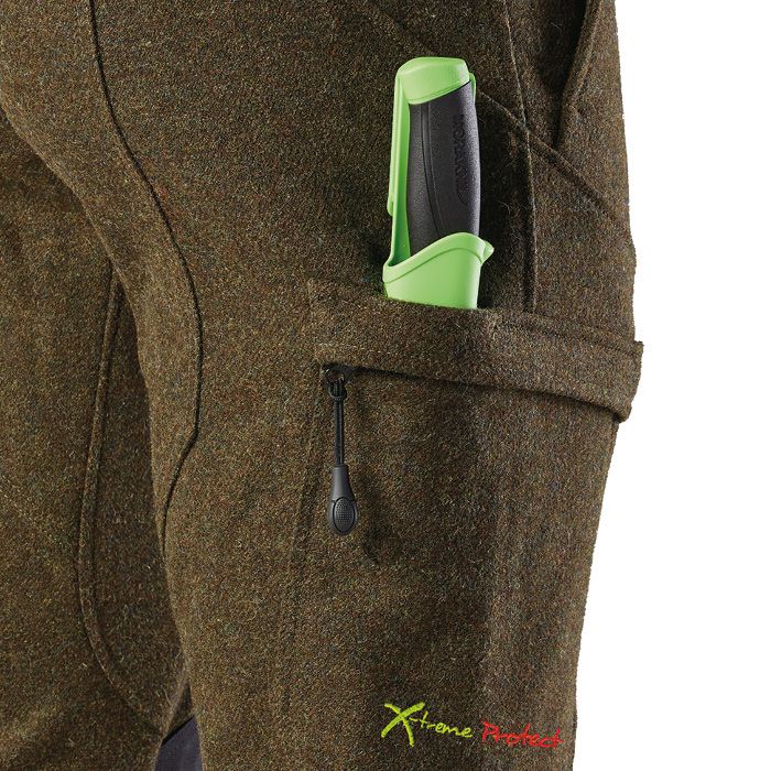 PSS X-treme Sauenschutzhose Protect Loden inkl. Jagd- und Outdoormesser