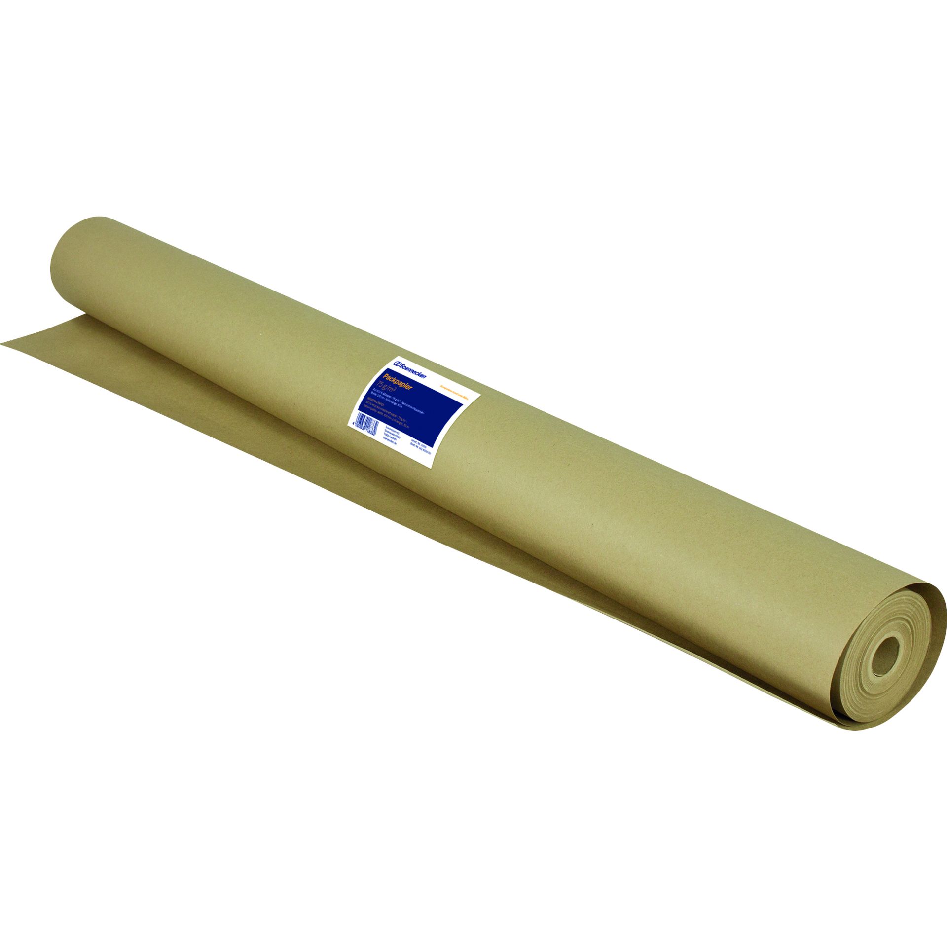 Packpapier 100cmx50m Altpapier natronbraun