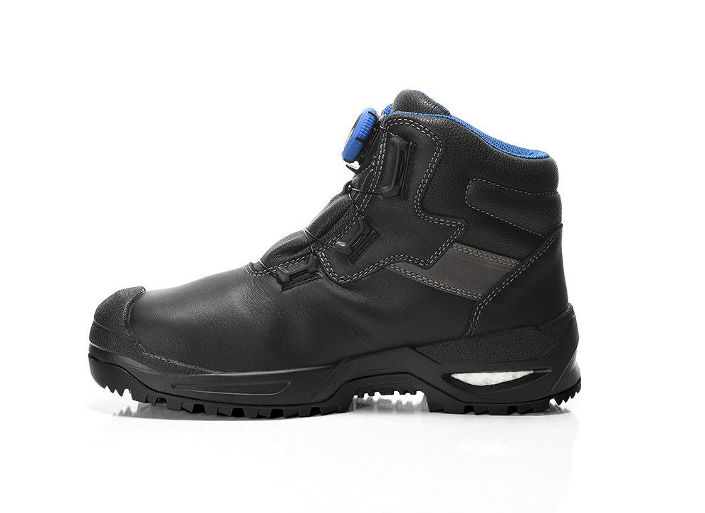 Sicherheitsstiefel STEFANO XXSG BOA® GTX® black-blue Mid ESD S3S WR, Gr. 36