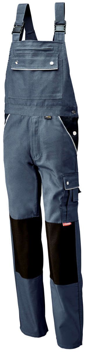 Latzhose,Canvas,320 g/qm,Gr.50,grau PLANAM