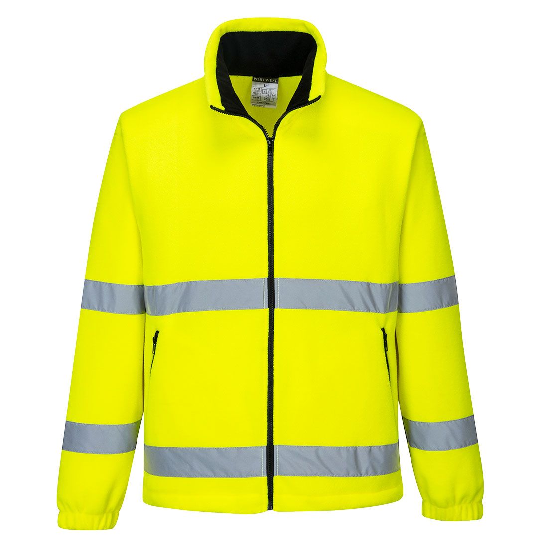 Portwest F250 Warnschutz-Fleecejacke, Gelb, Gr. 3XL
