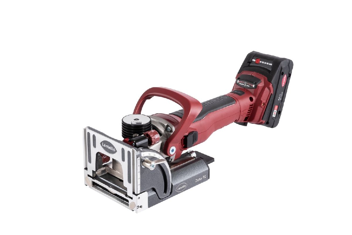 Lamello Zeta P2 Akku Nutfräsmaschine, DP, Set