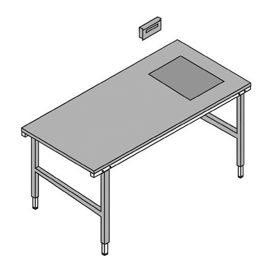 H+R Packtisch/Arbeitstischsystem